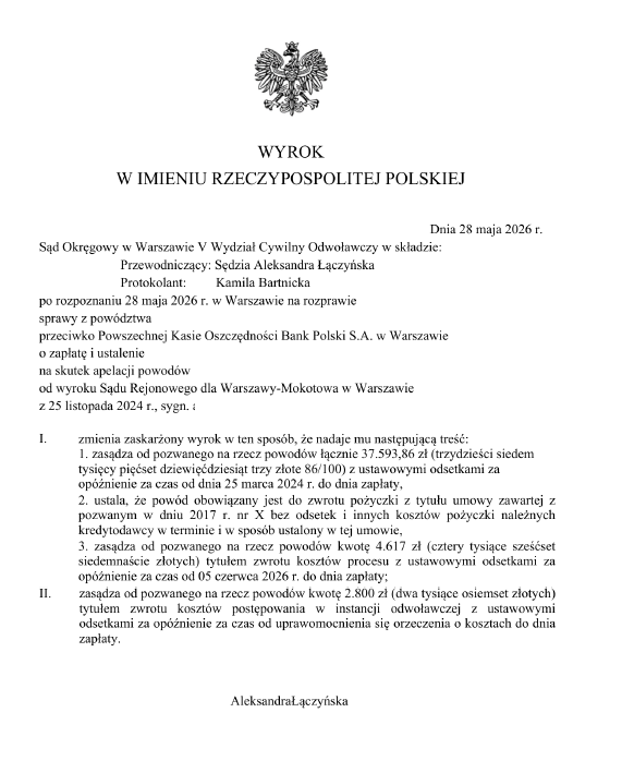 Skan — sprawa przeciwko PKO BP
